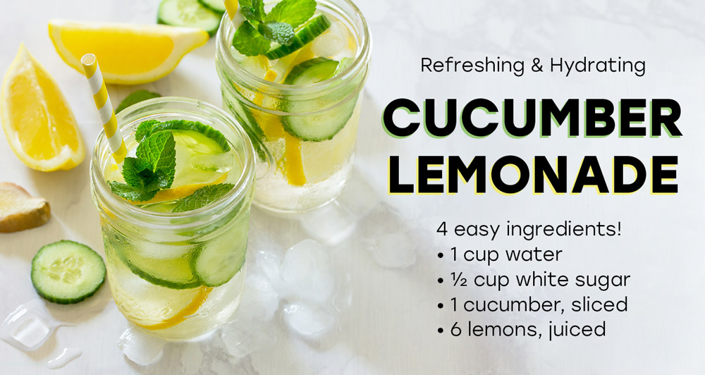 Recipe for cucumber lemonade